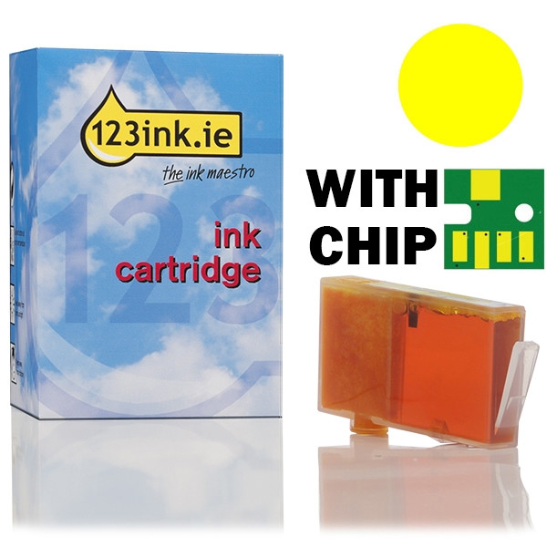 123ink version replaces HP 364XL (CB320EE) high-capacity yellow ink cartridge 044179 - 1