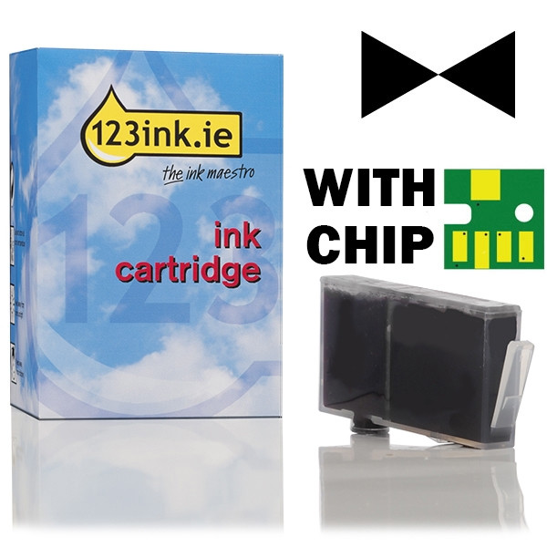 123ink version replaces HP 364 (CB317EE) photo black ink cartridge CB317EEC 044173 - 1