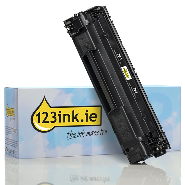 123ink version replaces HP 36A (CB436A) high capacity black toner CB436AC 055137 - 1