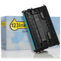 123ink version replaces HP 37X (CF237X) high capacity black toner