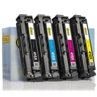 123ink version replaces HP 415X W2030X/W2031X/W2032X/W2033X high-capacity toner 4-pack 132198