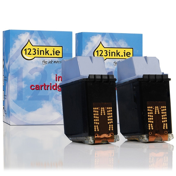 123ink version replaces HP 49 (51649A/AE) colour 2-pack  030142 - 1