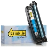 123ink version replaces HP 504A (CE251A) cyan toner