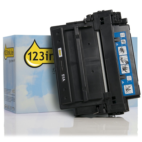 123ink version replaces HP 51A (Q7551A) black toner Q7551AC 039721 - 1