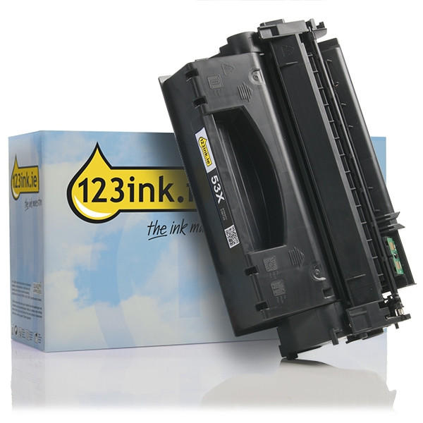 123ink version replaces HP 53X (Q7553X) high capacity black toner Q7553XC 039738 - 1