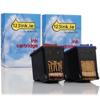 123ink version replaces HP 57 + HP 58 colour photo set  160044