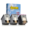 123ink version replaces HP 62XL 2 black + 1 colour ink cartridge 3-pack