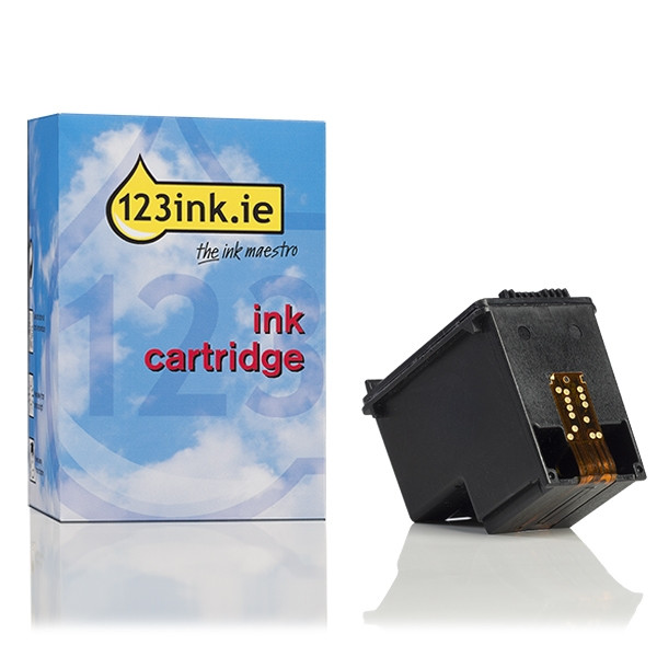 123ink version replaces HP 62XL (C2P05AE) high capacity black ink cartridge C2P05AEC 044411 - 1