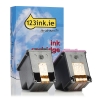 123ink version replaces HP 62 (N9J71AE) black and colour 2-pack