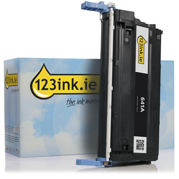 123ink version replaces HP 641A (C9720A) black toner C9720AC 039125 - 1