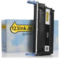 123ink version replaces HP 641A (C9720A) black toner C9720AC 039125