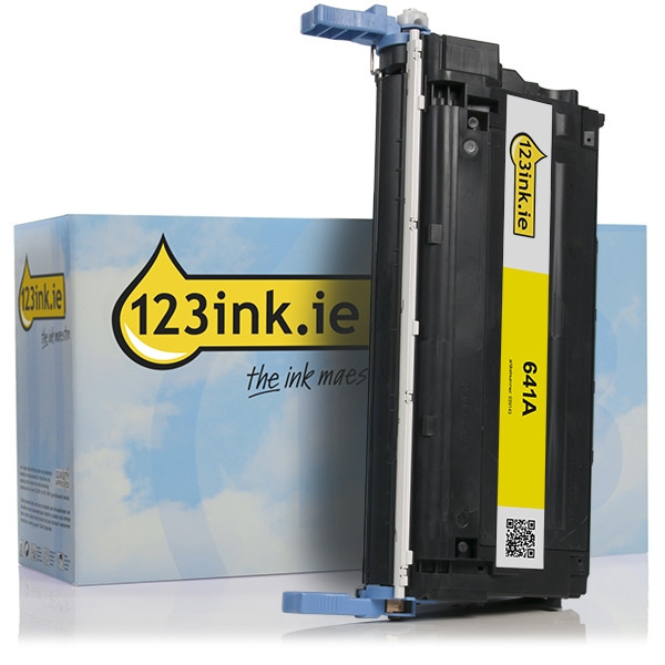 123ink version replaces HP 641A (C9722A) yellow toner C9722AC 039145 - 1