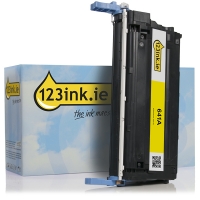 123ink version replaces HP 641A (C9722A) yellow toner C9722AC 039145