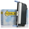 123ink version replaces HP 642A (CB400A) black toner