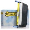 123ink version replaces HP 642A (CB402A) yellow toner