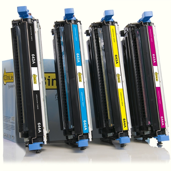 123ink version replaces HP 643A toner 4-pack  130024 - 1