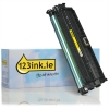 123ink version replaces HP 650A (CE272A) yellow toner
