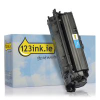123ink version replaces HP 653A (CF321A) cyan toner
