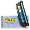 123ink version replaces HP 654A (CF331A) cyan toner