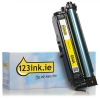 123ink version replaces HP 654A (CF332A) yellow toner