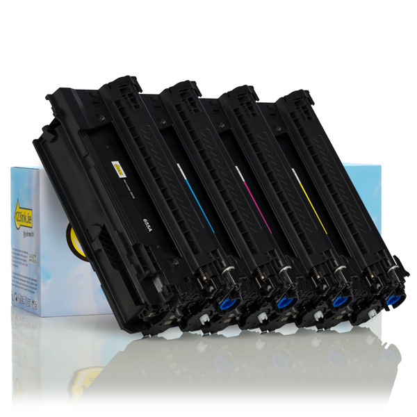 123ink version replaces HP 655A toner 4-pack  130553 - 1