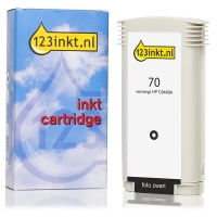 123ink version replaces HP 70 (C9449A) photo black ink cartridge C9449AC 030809