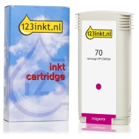 123ink version replaces HP 70 (C9453A) magenta ink cartridge