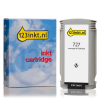 123ink version replaces HP 727 (B3P22A) high-capacity matte black ink cartridge