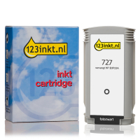 123ink version replaces HP 727 (B3P23A) high-capacity photo black ink cartridge