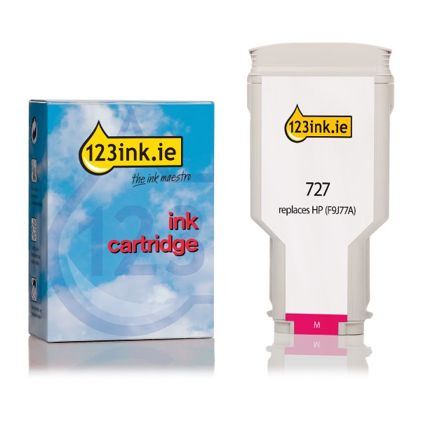 123ink version replaces HP 727 (F9J77A) extra high-capacity magenta ink cartridge 044511 - 1