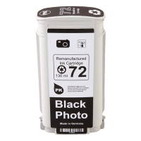 123ink version replaces HP 72 (C9370A) high capacity photo black ink cartridge