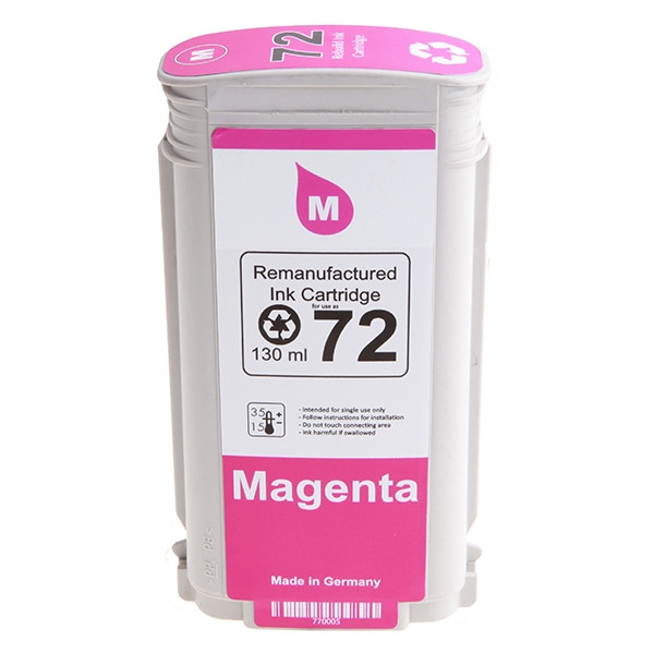 123ink version replaces HP 72 (C9372A) high capacity magenta ink cartridge C9372AC 030897 - 1