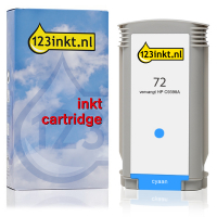 123ink version replaces HP 72 (C9398A) cyan ink cartridge