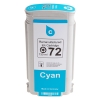 123ink version replaces HP 72 (C9398A) cyan ink cartridge