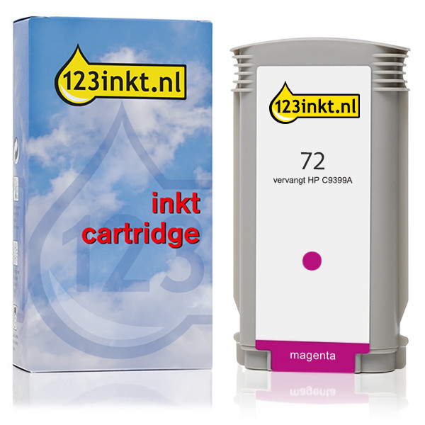 123ink version replaces HP 72 (C9399A) magenta ink cartridge 030885 - 1
