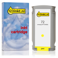 123ink version replaces HP 72 (C9400A) yellow ink cartridge