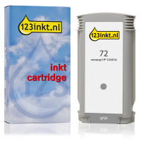 123ink version replaces HP 72 (C9401A) grey ink cartridge