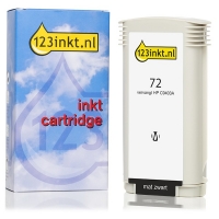 123ink version replaces HP 72 (C9403A)  high capacity matte black ink cartridge