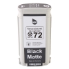 123ink version replaces HP 72 (C9403A) matte high capacity black ink cartridge