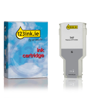 123ink version replaces HP 747 (P2V86A) grey ink cartridge P2V86AC 055349
