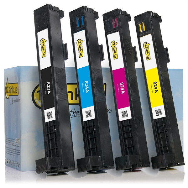123ink version replaces HP 823A / 824A toner 4-pack  130001 - 1