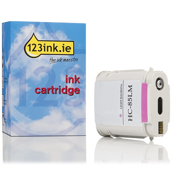 123ink version replaces HP 85 (C9429A) light magenta ink cartridge C9429AC 031721 - 1