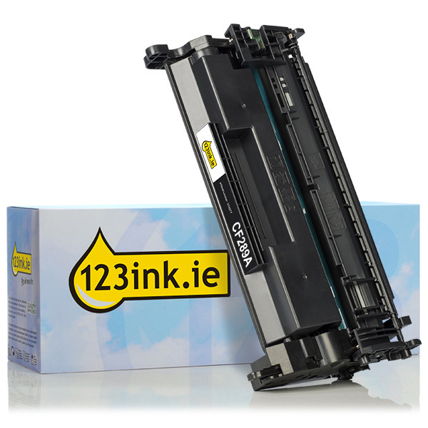 123ink version replaces HP 89A (CF289A) black toner CF289AC 055393 - 1