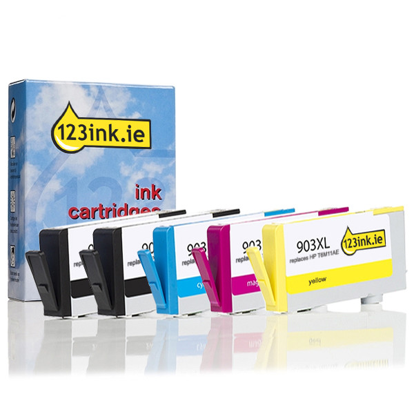 123ink version replaces HP 903XL BK/C/M/Y ink cartridge 4-pack 3HZ51AEC 093185 - 1