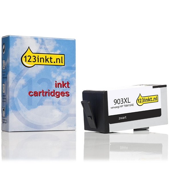 123ink version replaces HP 903XL (T6M15AE) high capacity black ink cartridge T6M15AEC 093183 - 1