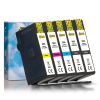 123ink version replaces HP 903 BK/BK/C/M/Y ink cartridge 5-pack 160740 - 1