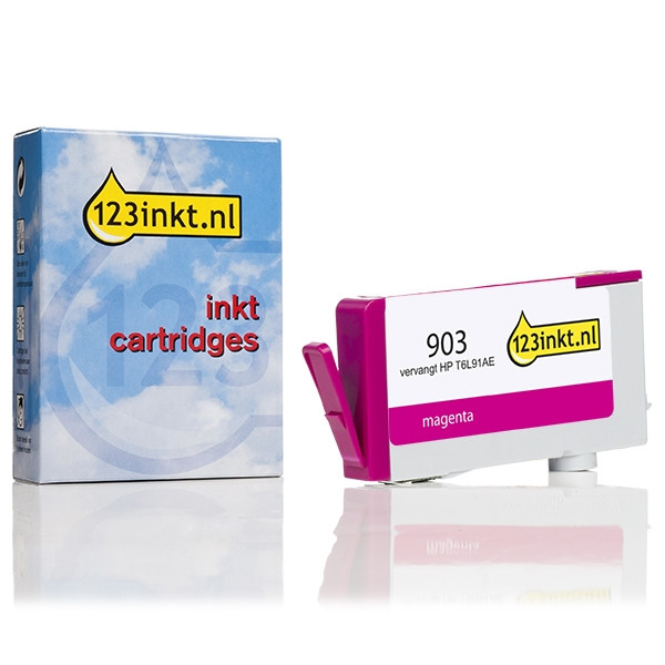 123ink version replaces HP 903 (T6L91AE) magenta ink cartridge T6L91AEC 093180 - 1