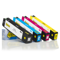 123ink version replaces HP 913A BK/C/M/Y ink cartridge 4-pack 160178
