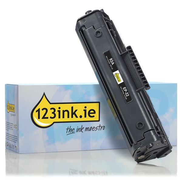 123ink version replaces HP 92A (C4092A) high capacity black toner C4092XC 055140 - 1