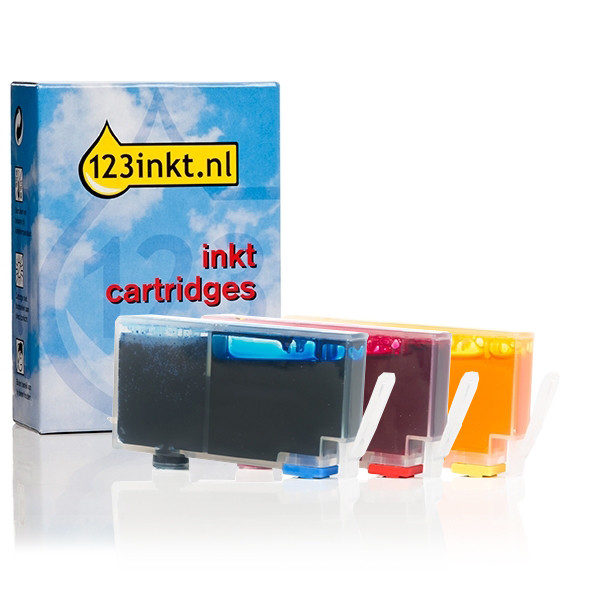 123ink version replaces HP 935 (2X1H3AE) C/M/Y ink cartridge 3-pack 2X1H3AE 010097 - 1
